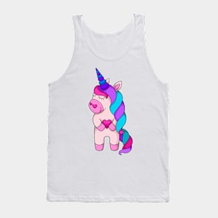 Enamored unicorn Tank Top